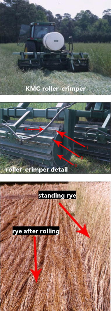 KMC roller crimper adaptive residue management